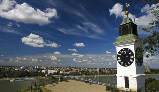 clock tower on fortress